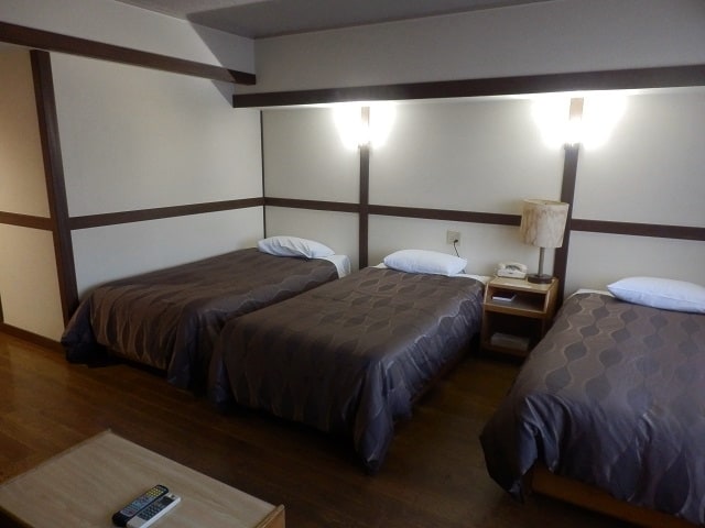 [Triple room] Wired LAN connection & individual air conditioning