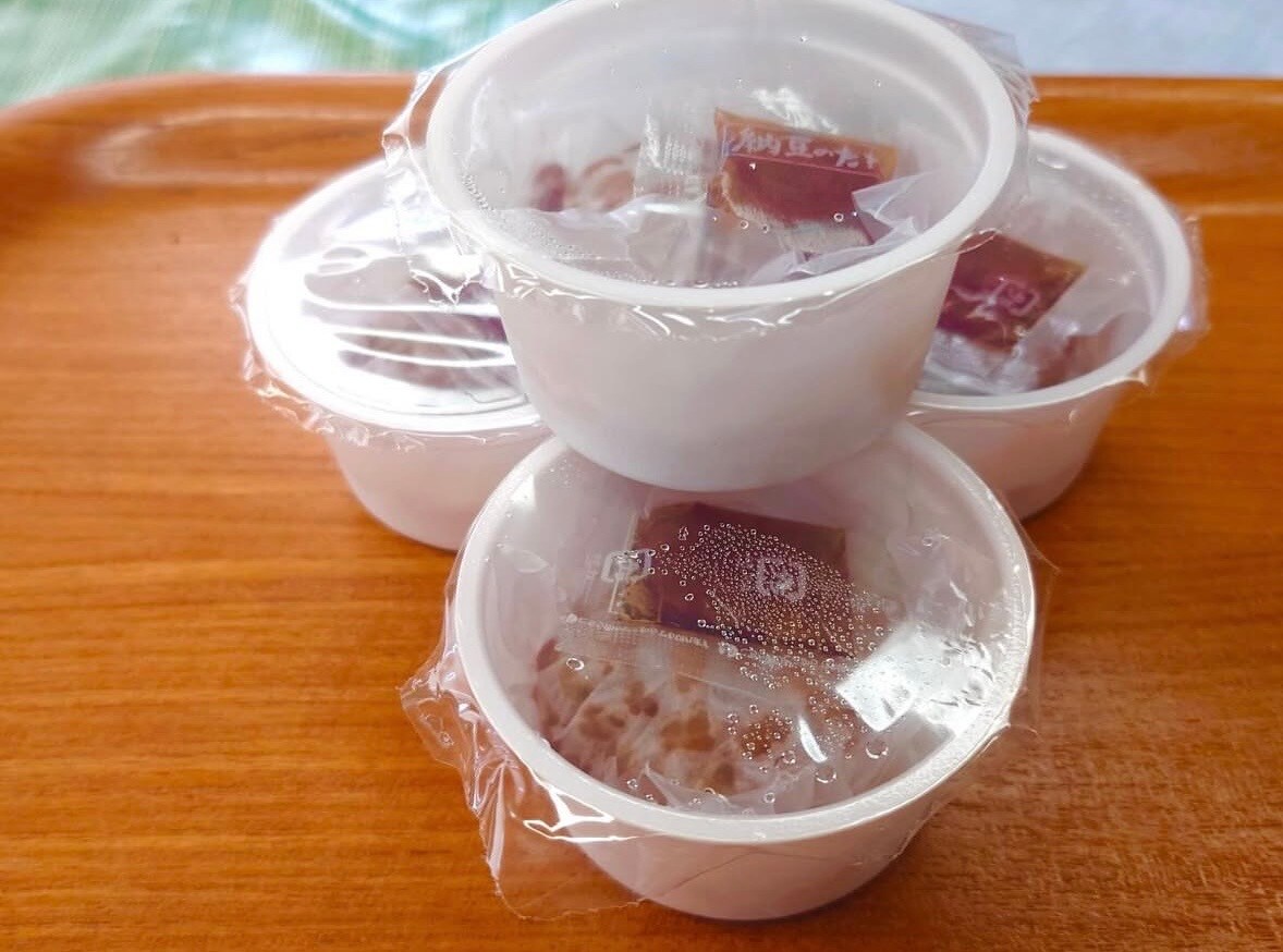 아침 식사 나카타엔의 인기 낫토