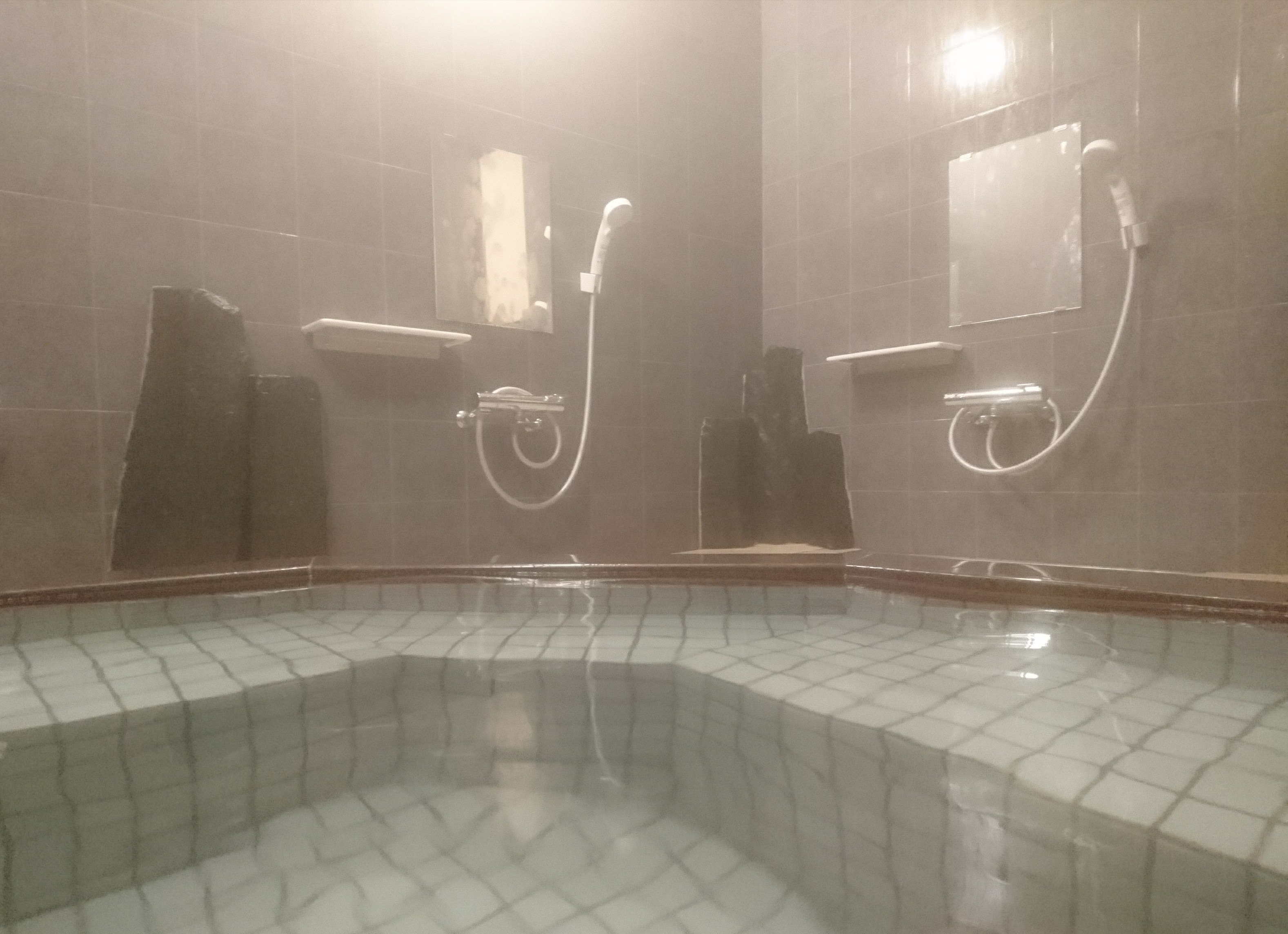 Chartered indoor bath