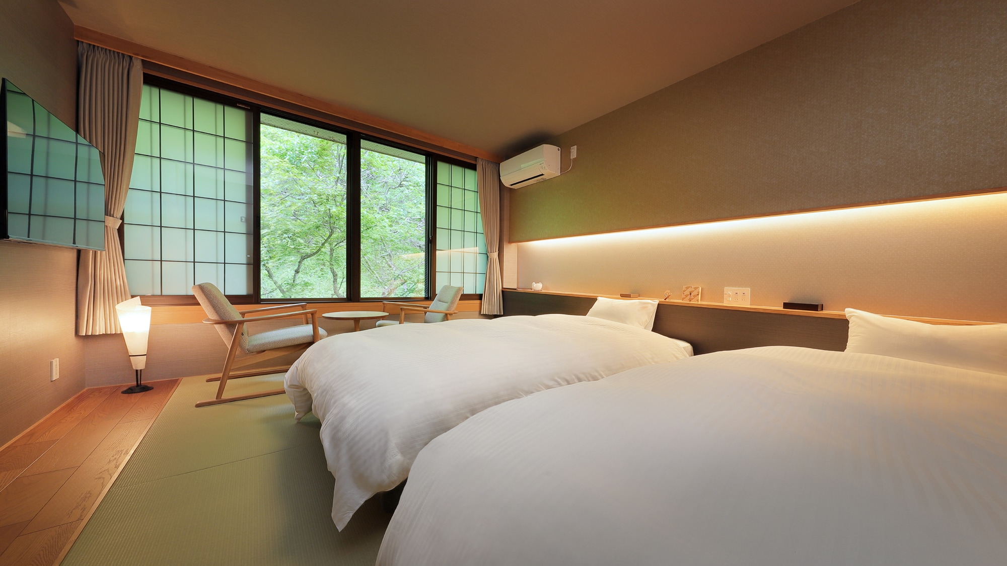 [New guest room] Japanese style twin room example