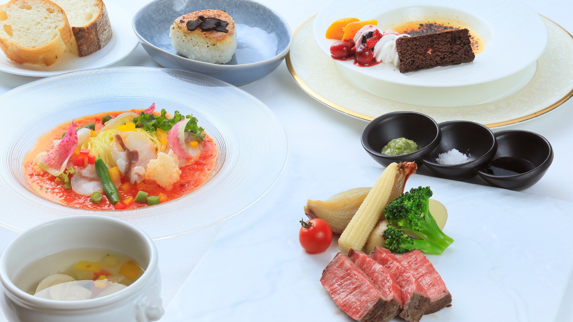~ Tateshina no Irodori ~ Casual course that you can enjoy at your leisure *One example