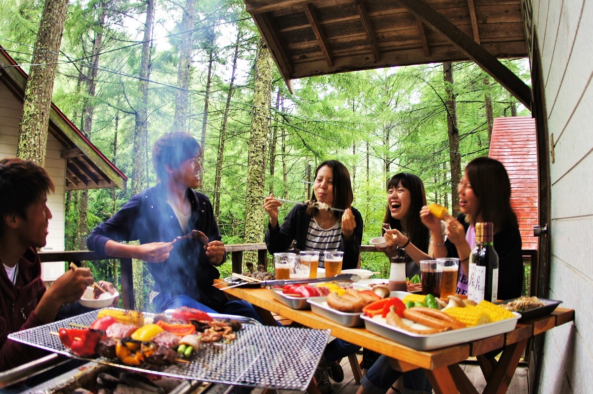 set bahan BBQ