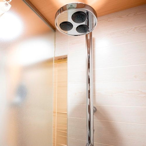 Shower booth example