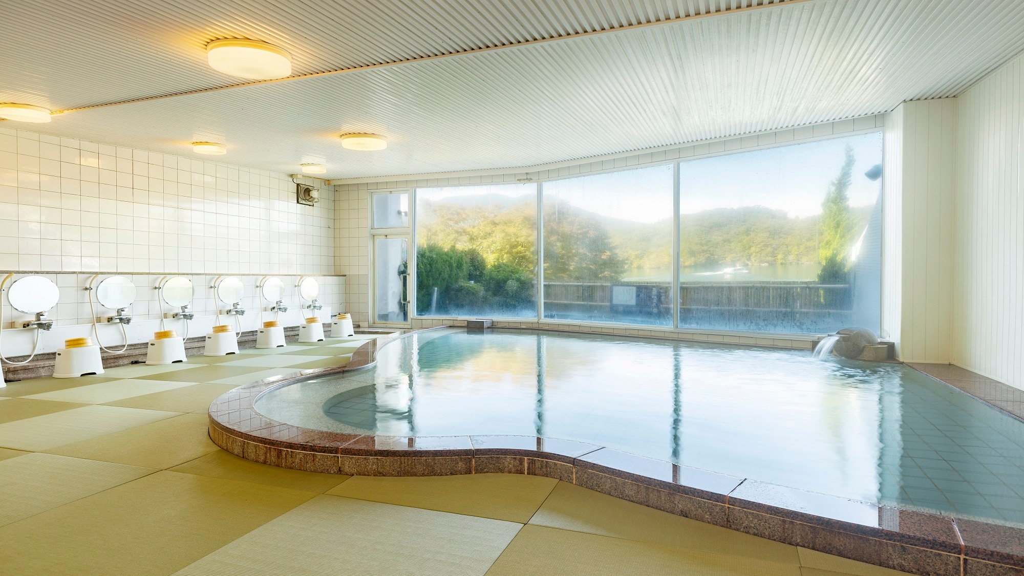 Large communal bath