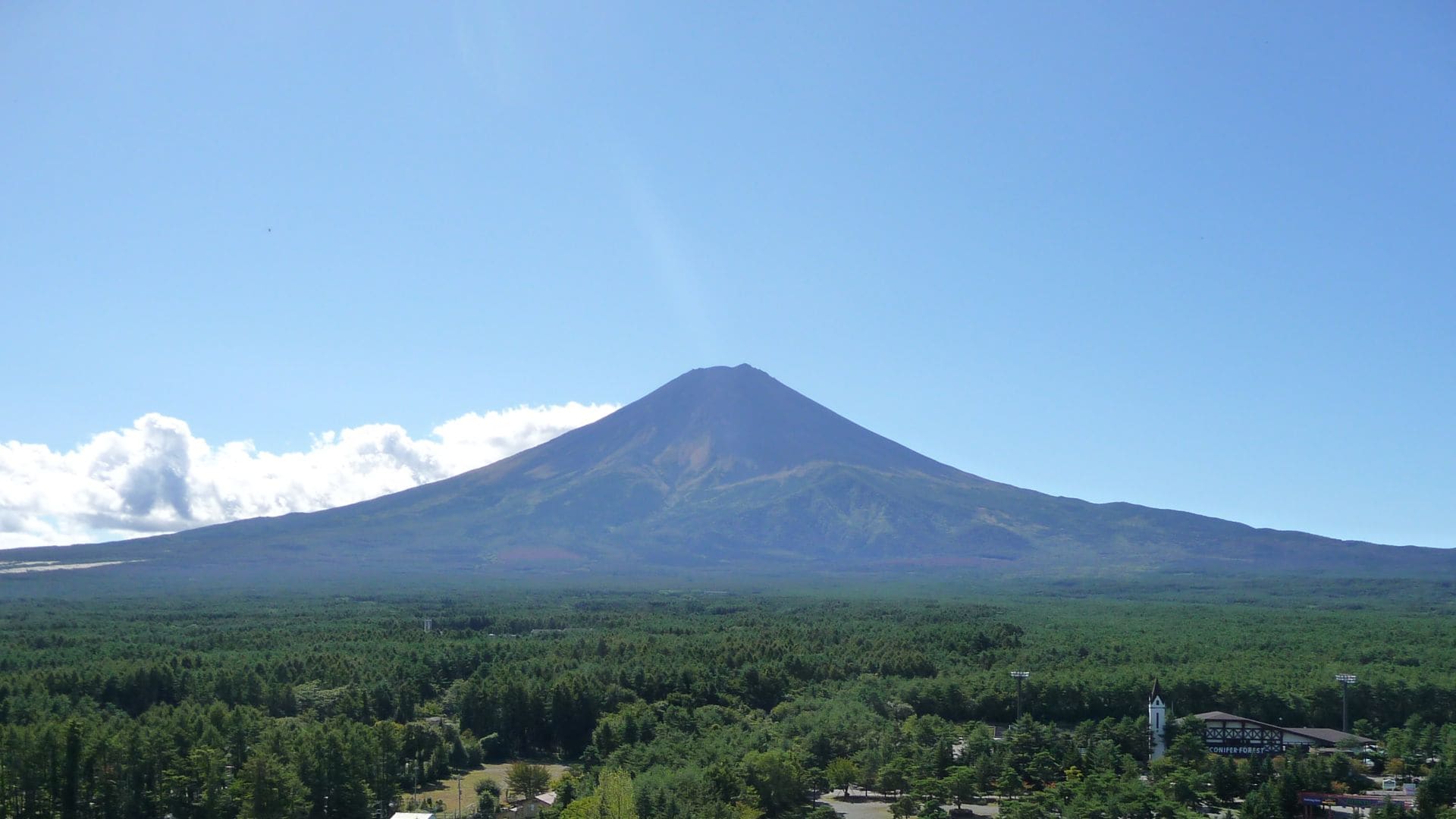 Mt. Fuji from the hotel