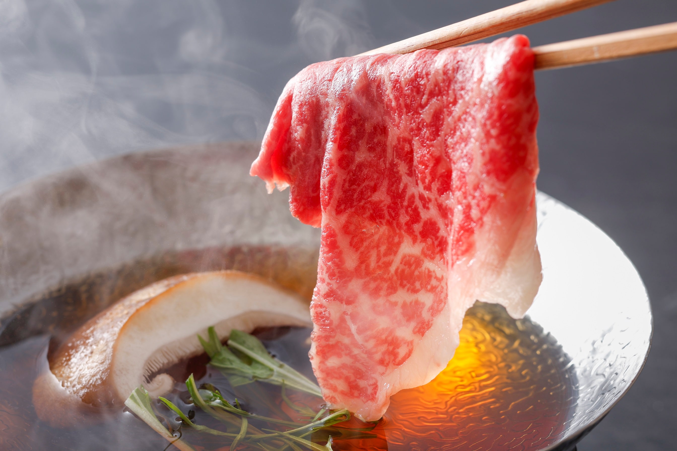 Example of a "Special Kaiseki" menu for Summer 2026 (Kumano Beef Dashi Shabu)