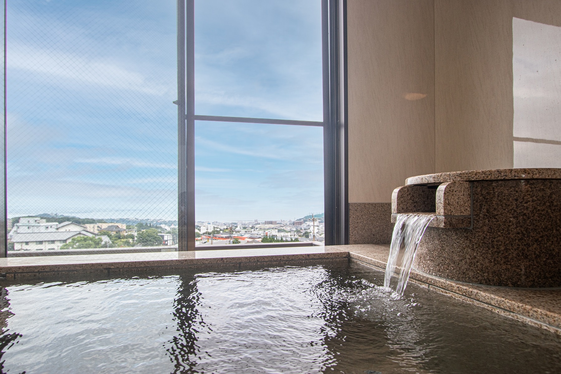 3rd floor: Twin room with indoor bath