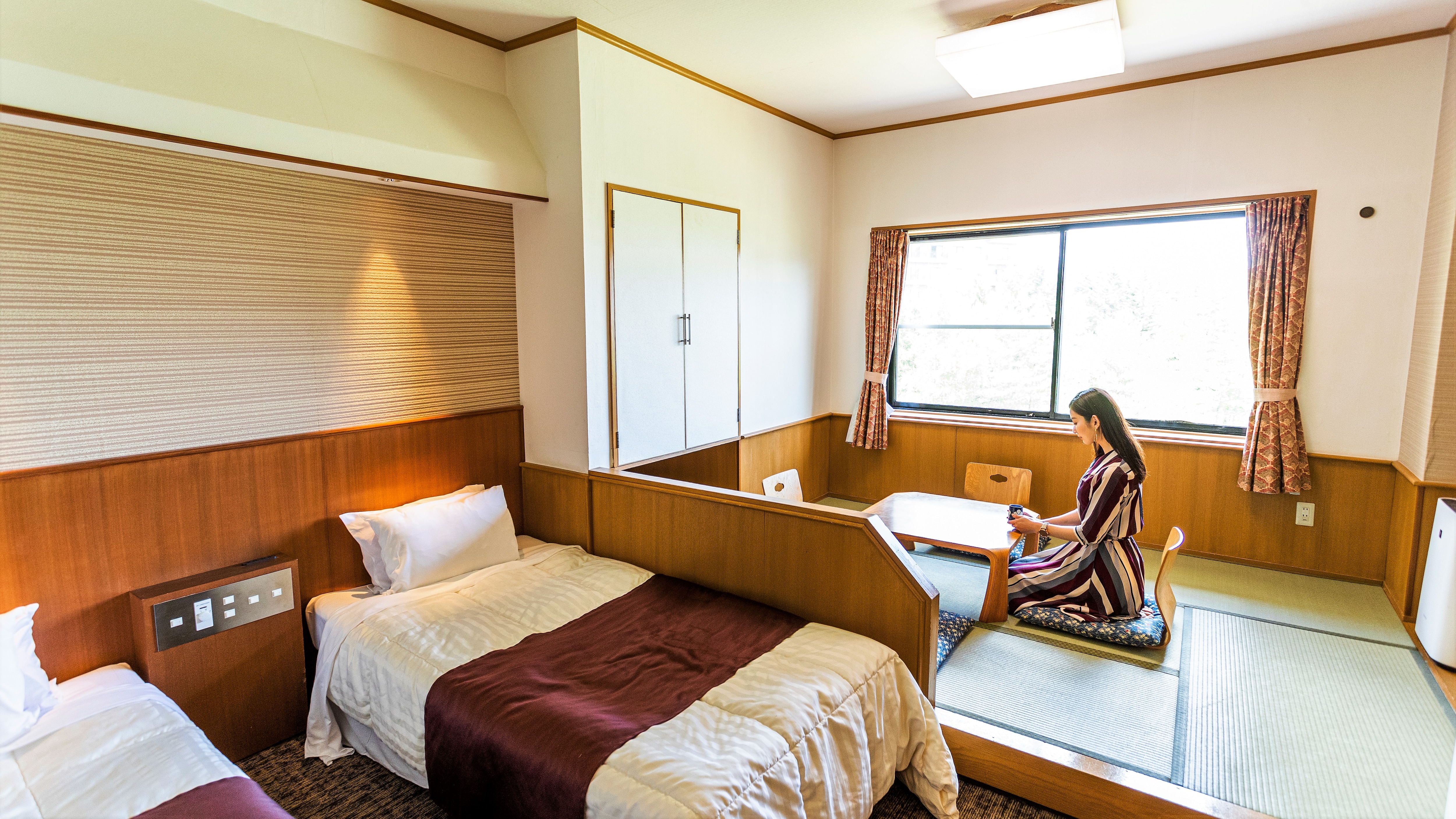 Japanese and Western room