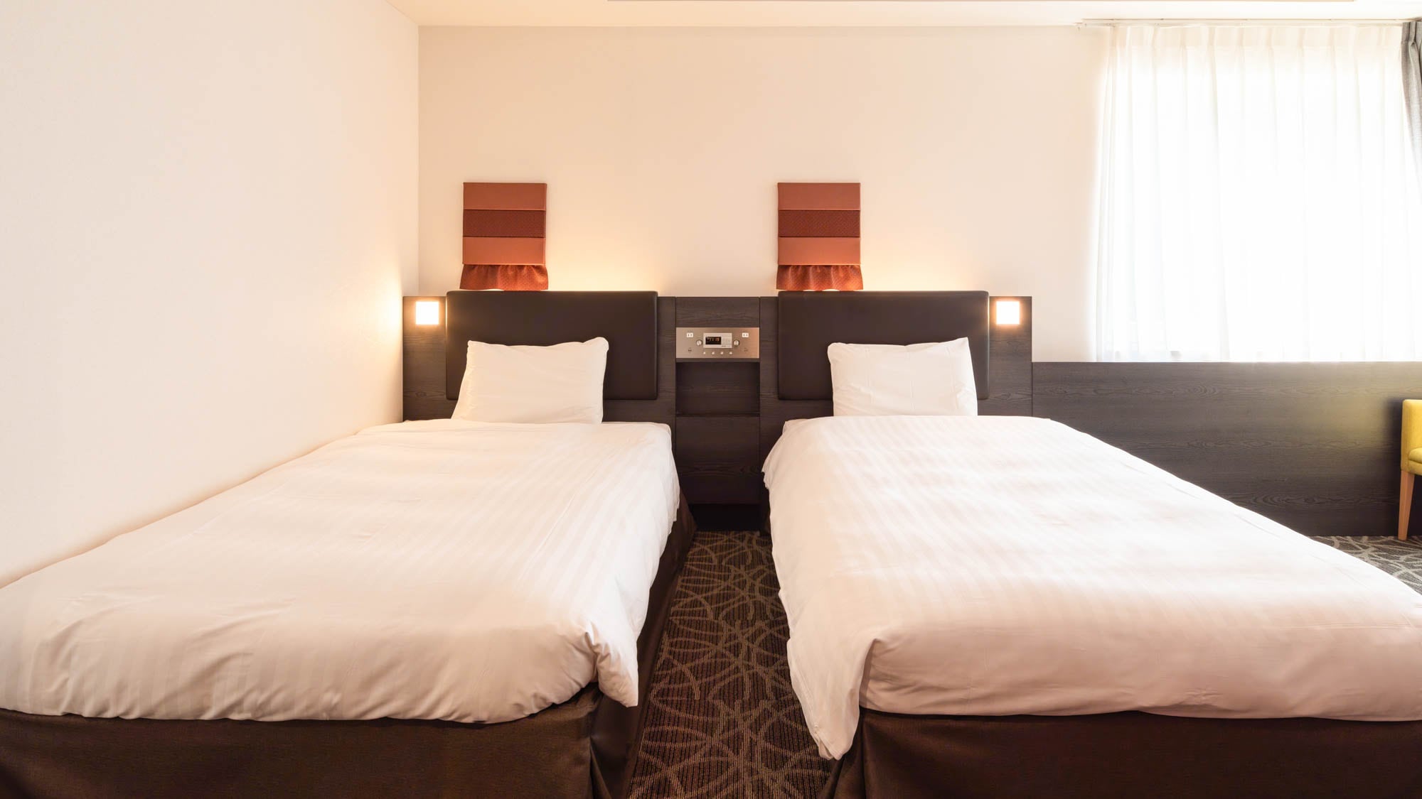 [Twin High Class] Example of a guest room