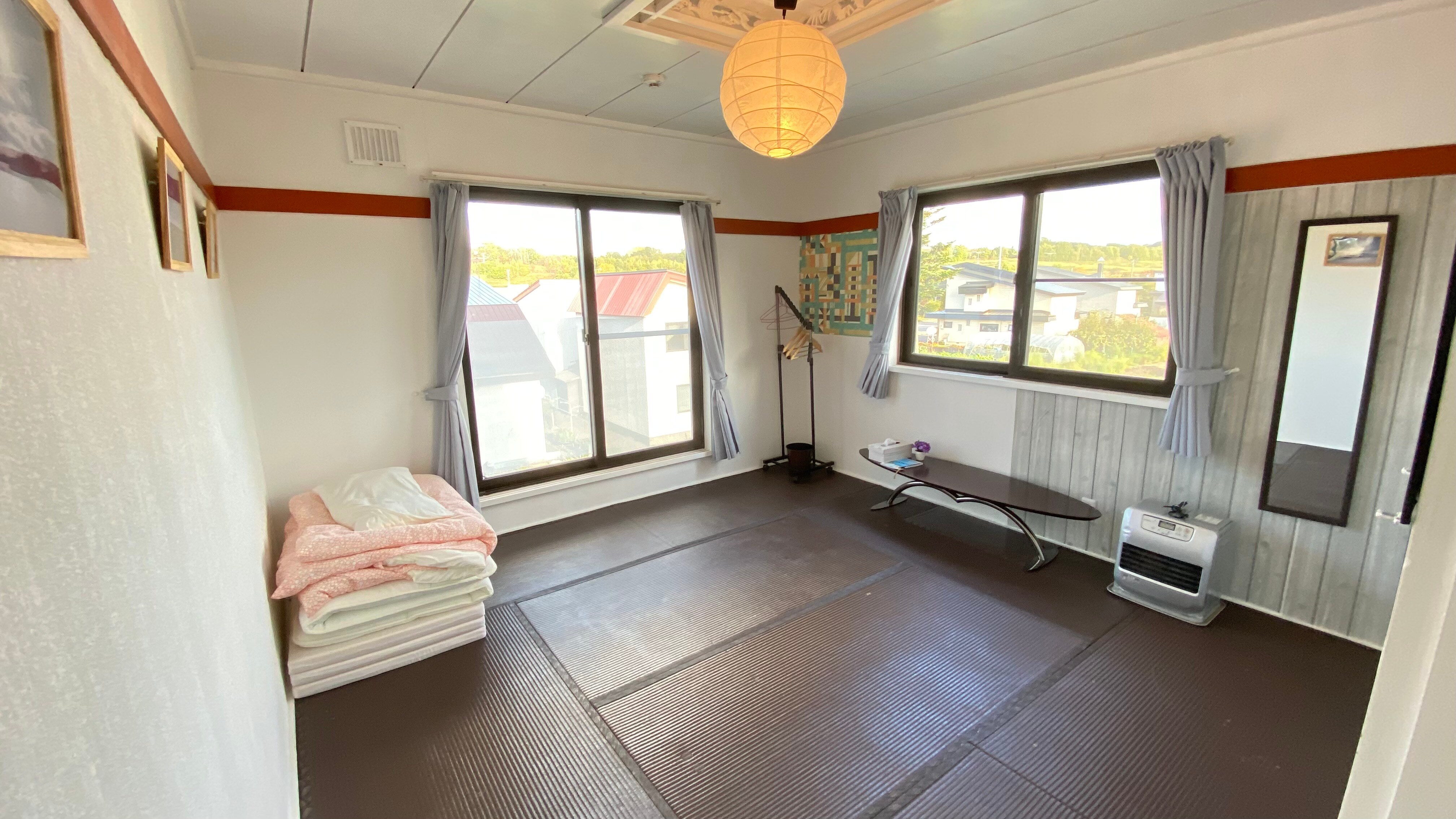 Bright room with a great view