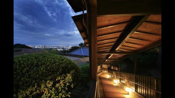 Evening view in the hall