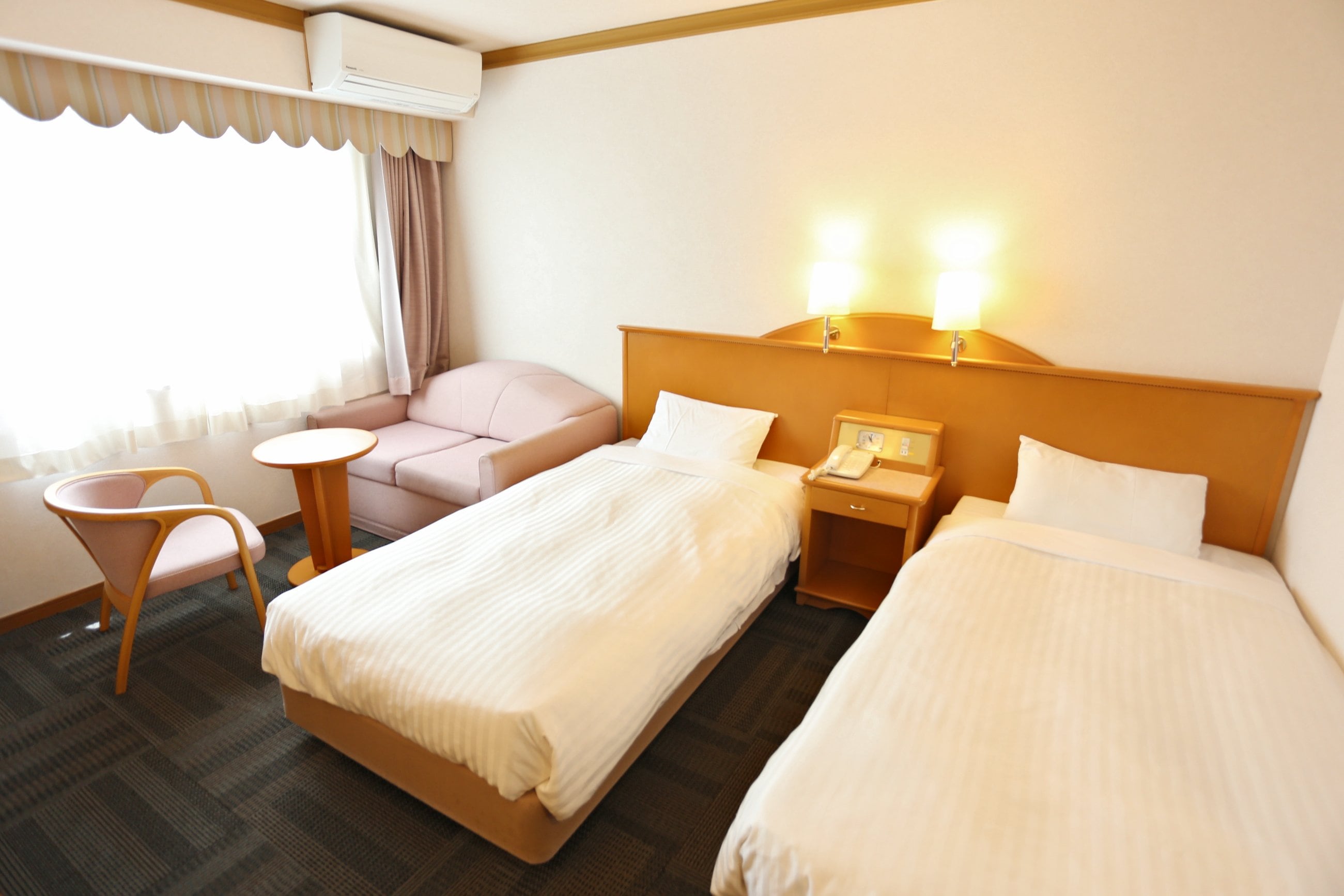Twin Room B (example of guest room)