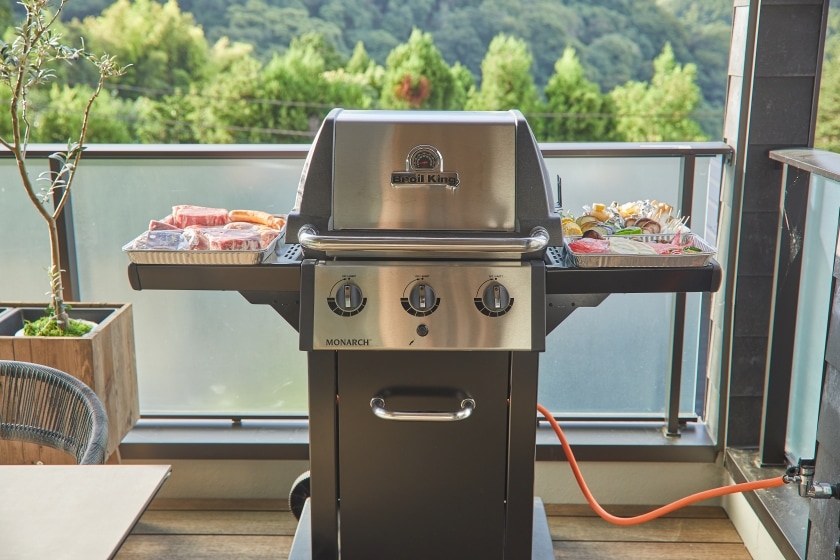 Professional BBQ grill