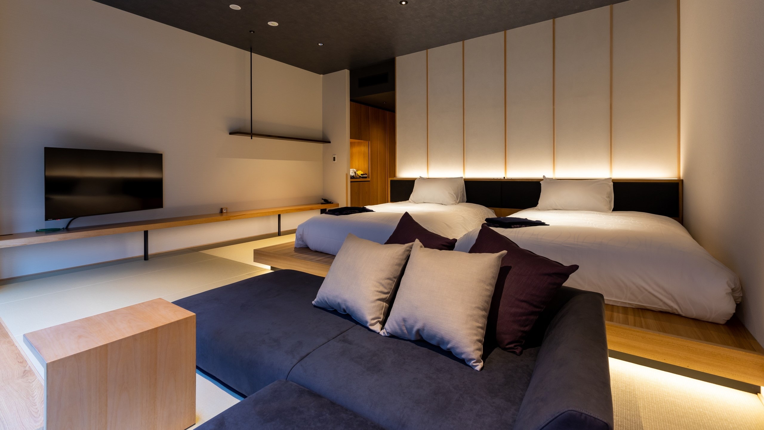 [Japanese Premium Sky Floor] There are also tatami mats in some areas, so you can enjoy both Japanese and Western spaces.