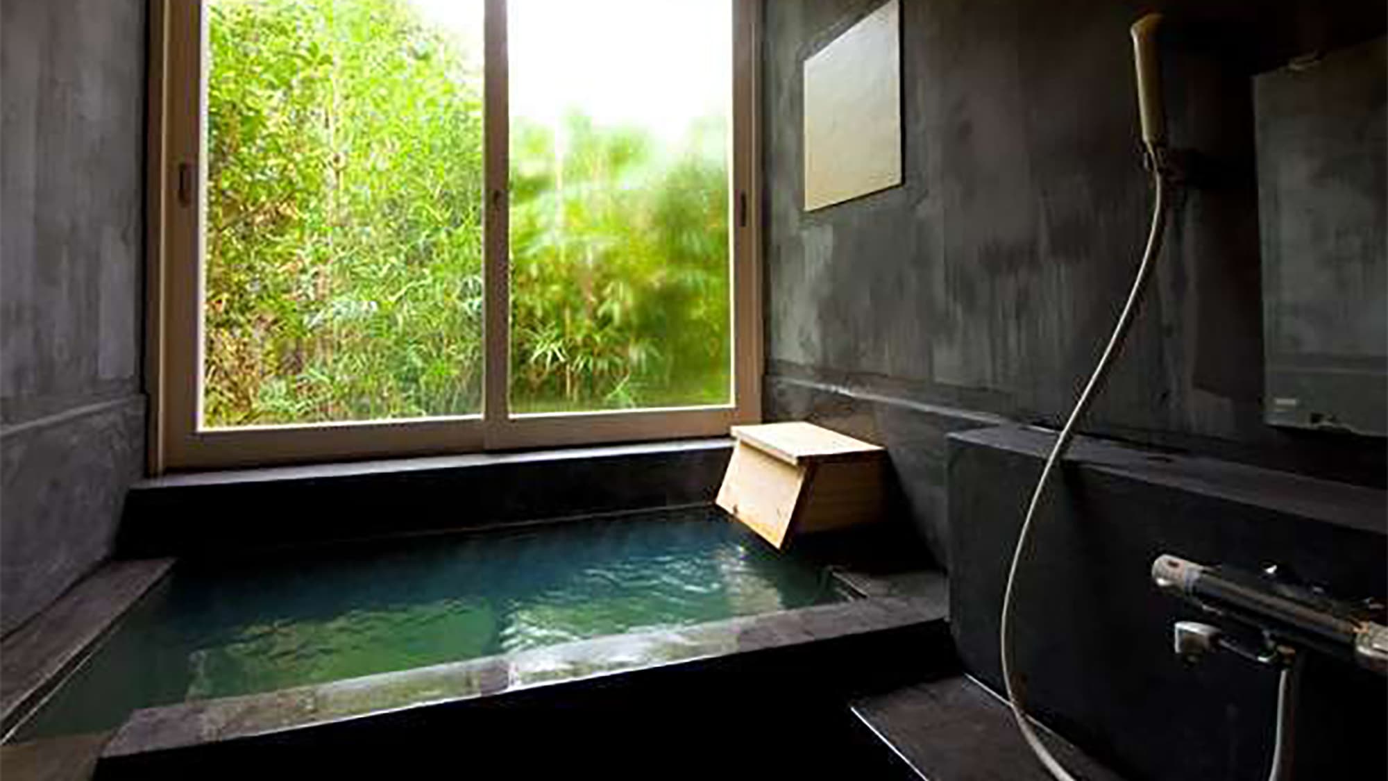 Kamar bergaya Jepang dengan kamar mandi dalam (kamar mandi tamu)