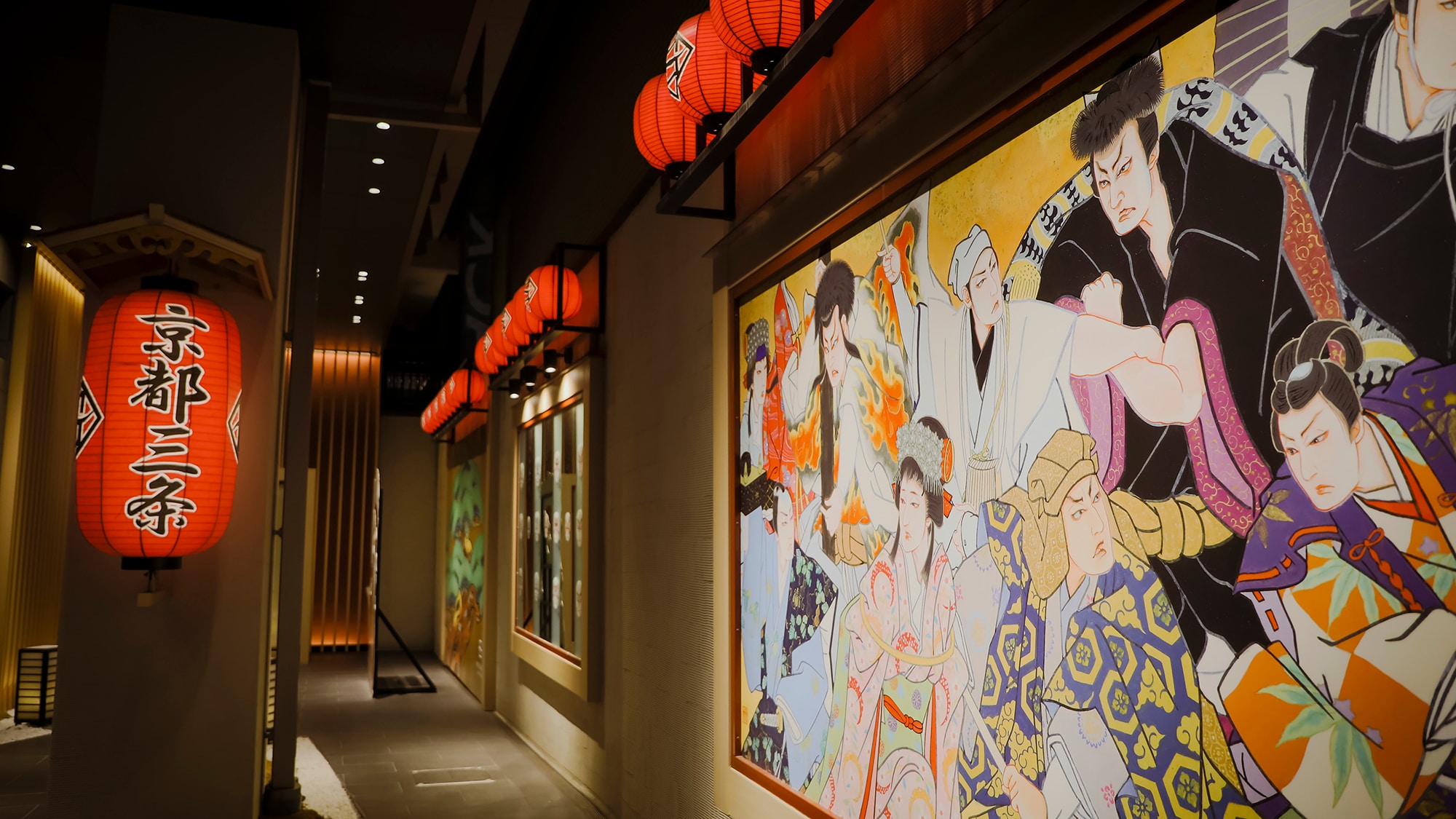 [Kabuki Alley] You can experience the feeling of visiting the theater.
