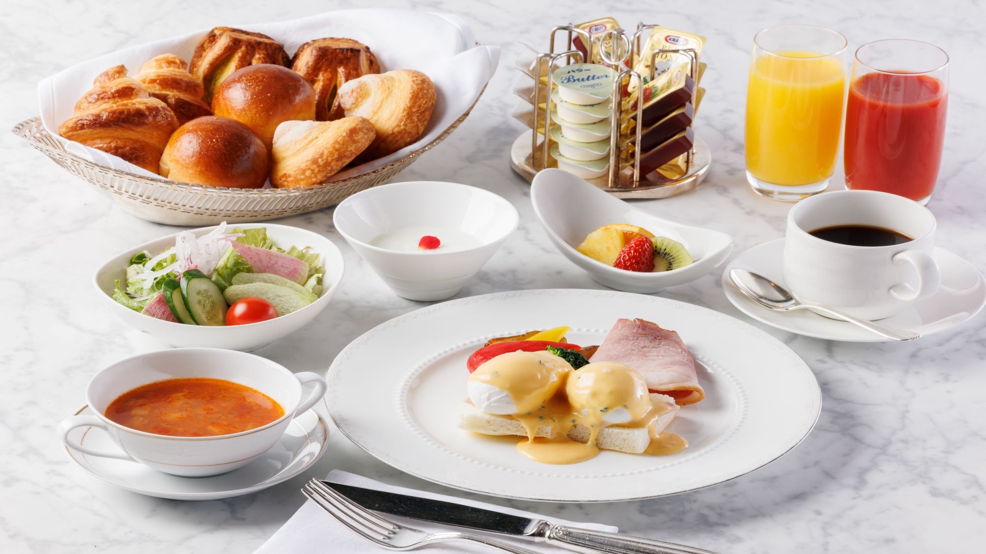 아침 식사 · 아메리칸 (에그 베네딕트) ※ 이미지 이미지