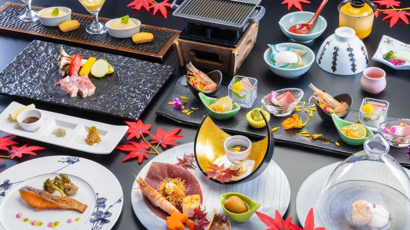 創意日式餐廳 Yamahana 的菜餚範例