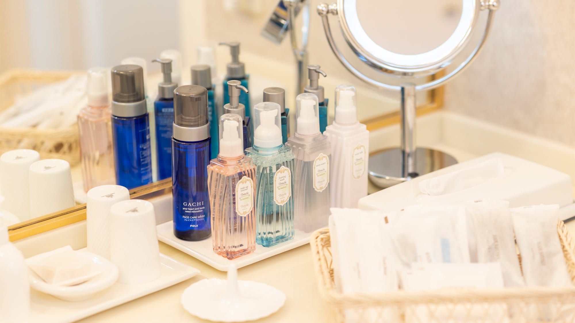 Example of guest room amenities (available in the room)