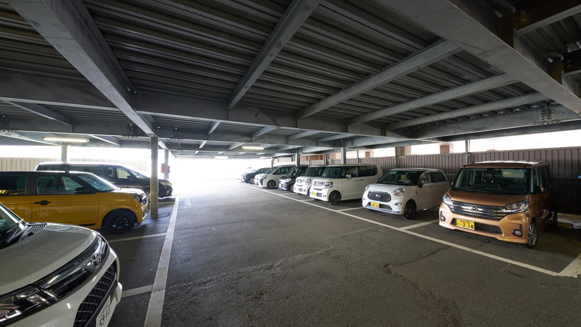 [Parking lot image]