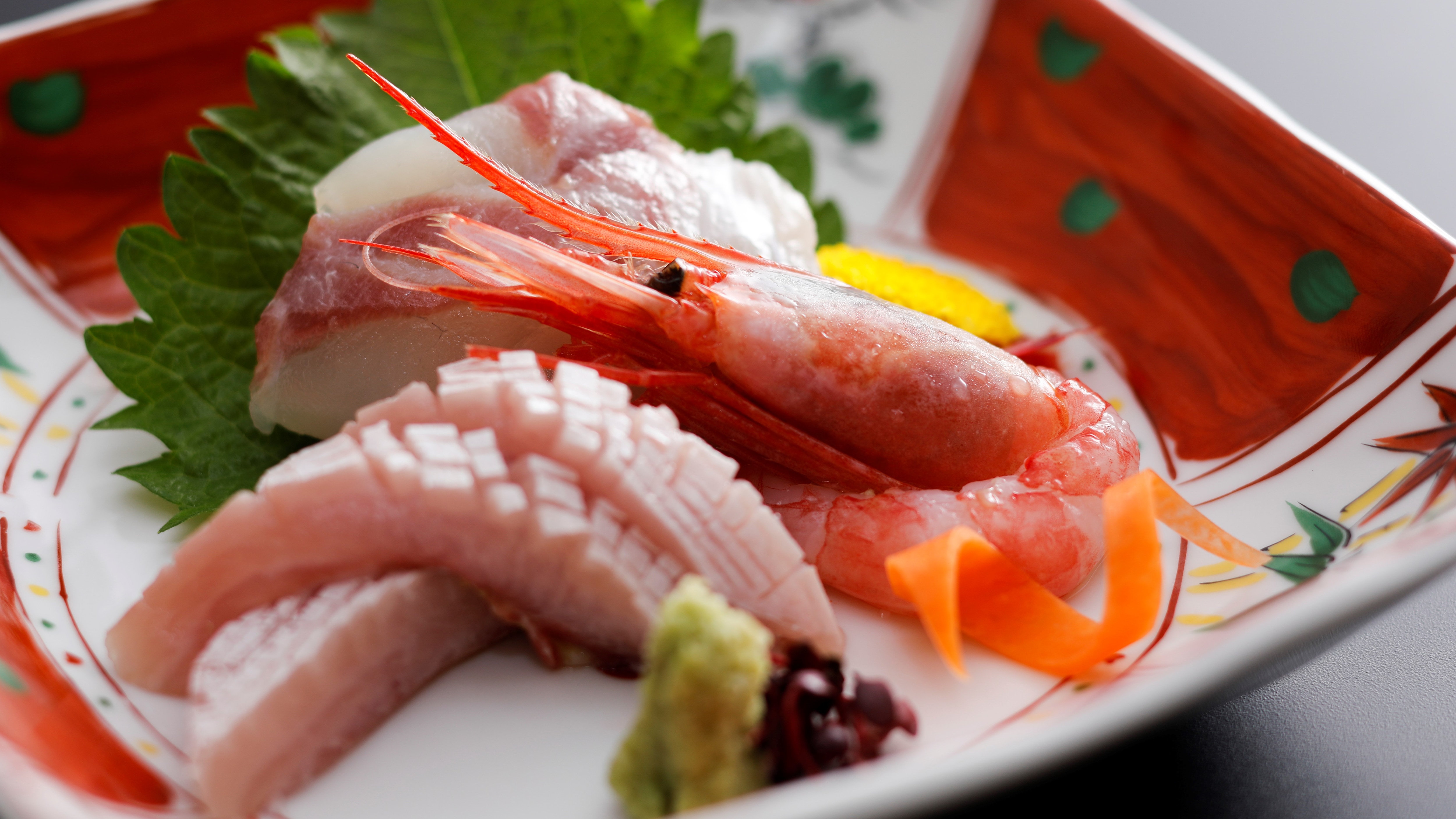 [冬季生魚片] 使用鰤魚的冬季生魚片。 （一個案例）
