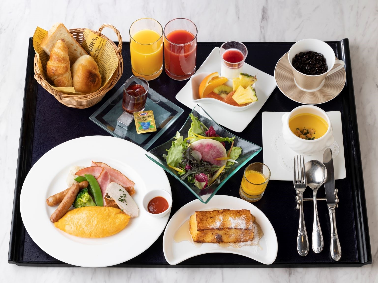 Western-style breakfast