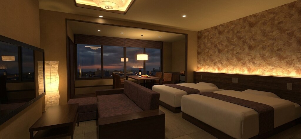 【預計2026年1月竣工】現代日式西式浴室「薄紅」*效果圖