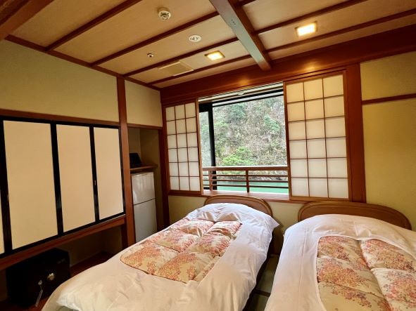 Japanese-style room: Tsuru Room Twin bed