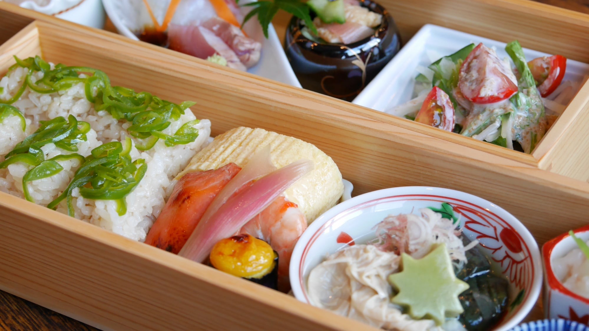 [Breakfast example] Japanese bento from our partner restaurant "Mataro"