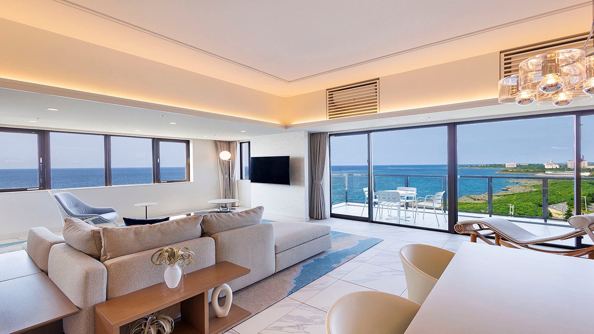 [Premier Deluxe Corner Suite 2 Bedroom (148 sqm/5th-9th floors) <Ocean View>]