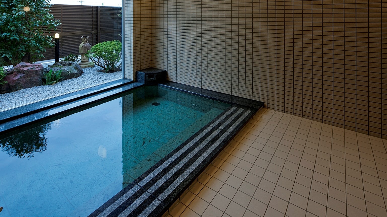 Large communal bath