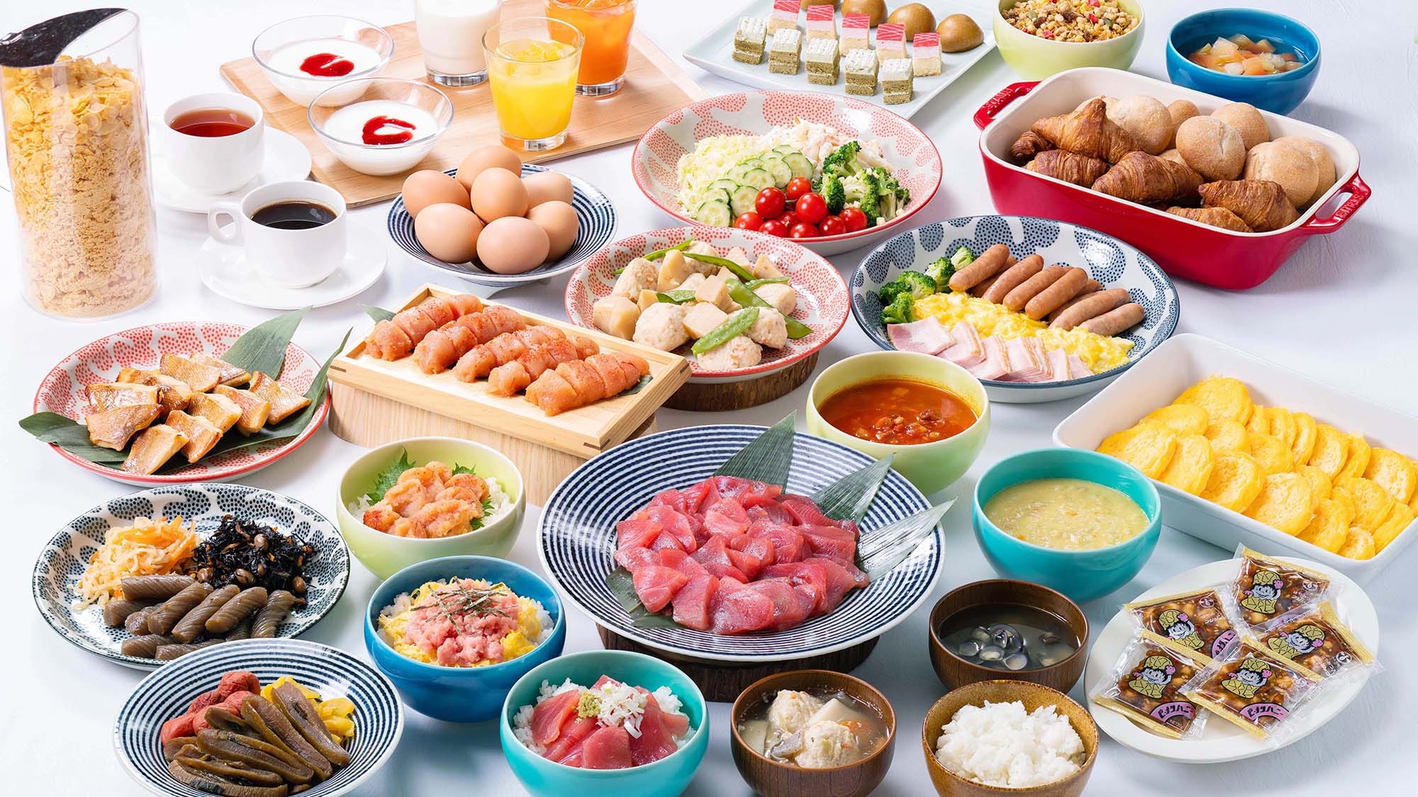 【ご朝食】 豊洲直送マグロを朝から堪能 AM05：30～09：30まで