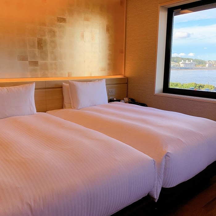 ■ Kamar suite "Enoshima Hotel" "kamar suite dengan pemandian terbuka"