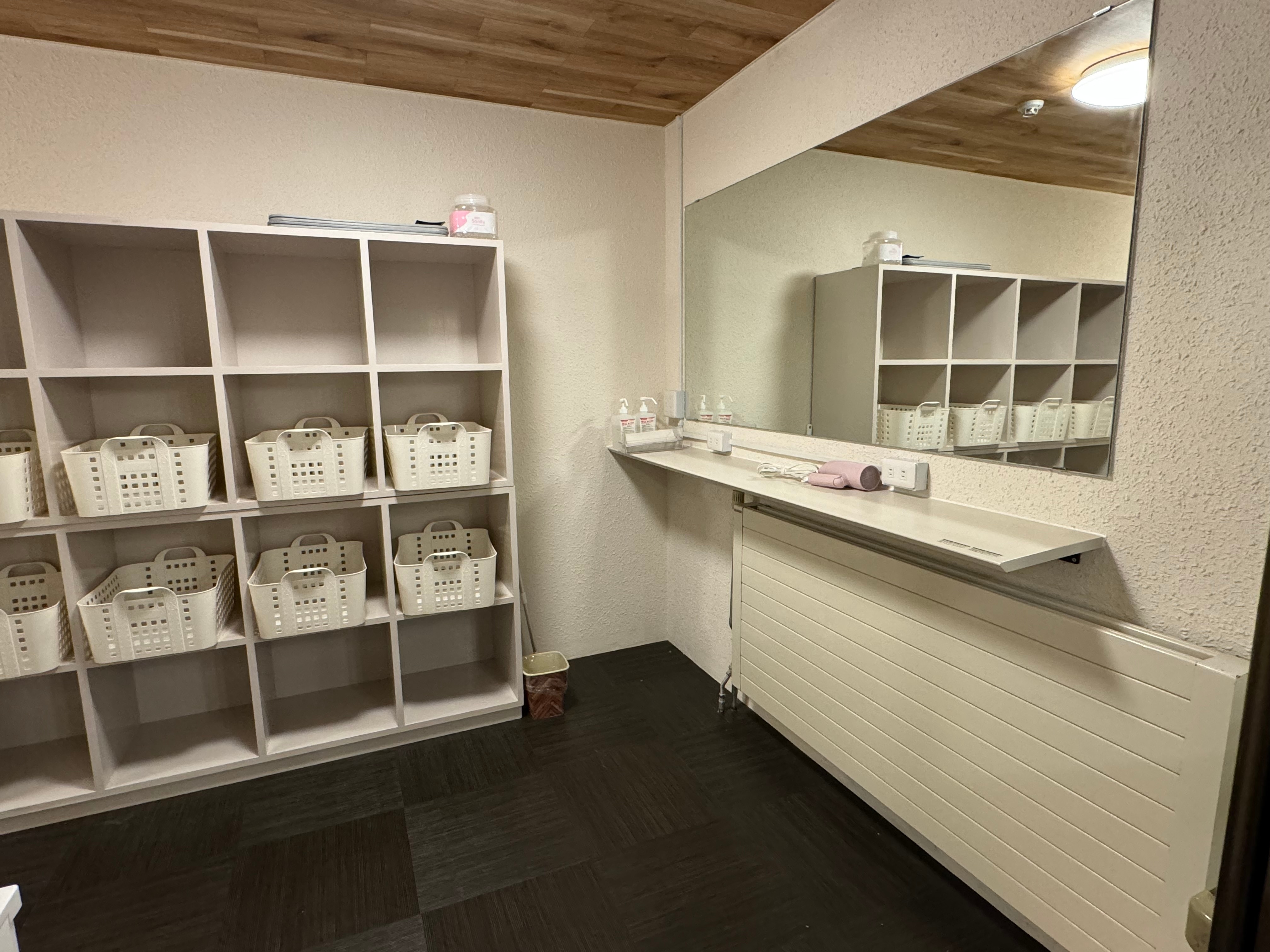 Dressing room