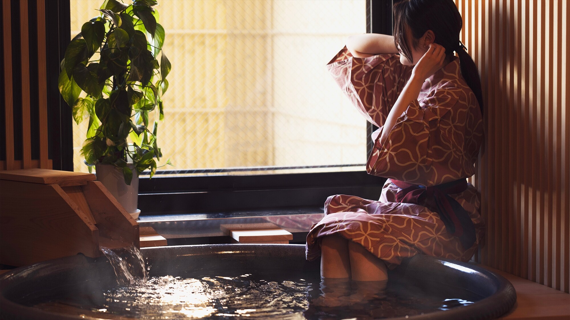 ■West Wing■With a natural hot spring bath - Camellia -