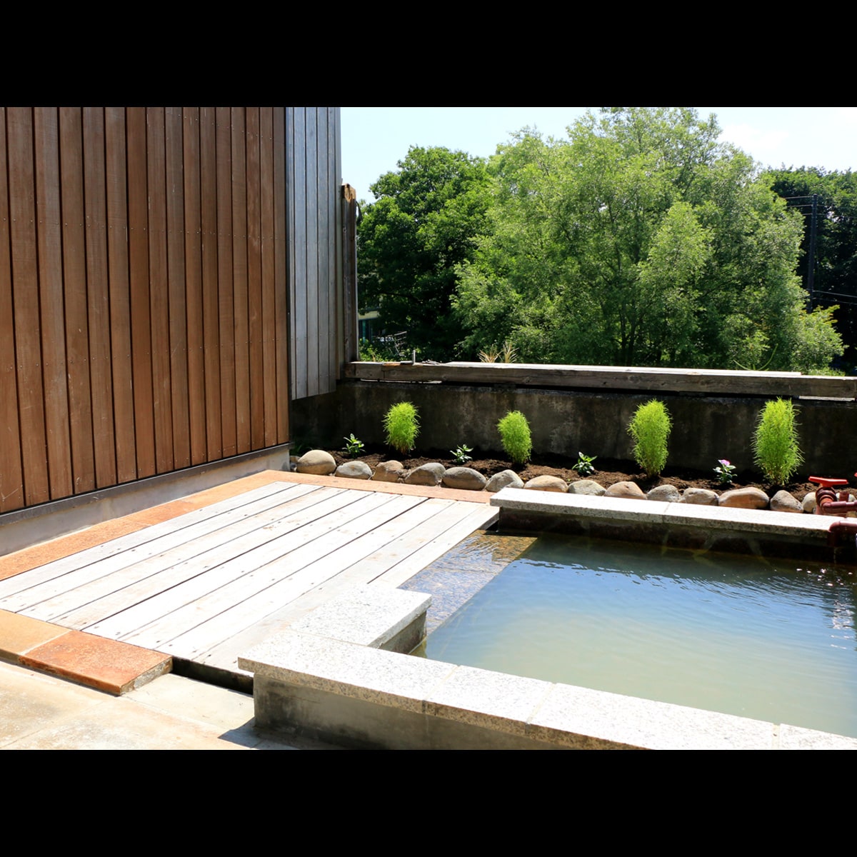 [Private open-air bath] The open-air bath opened in the summer of 2019!