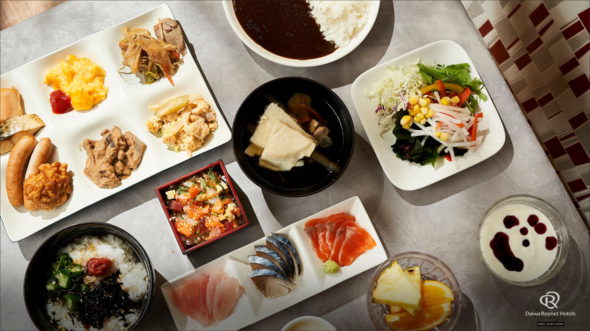 Japanese and Western buffet