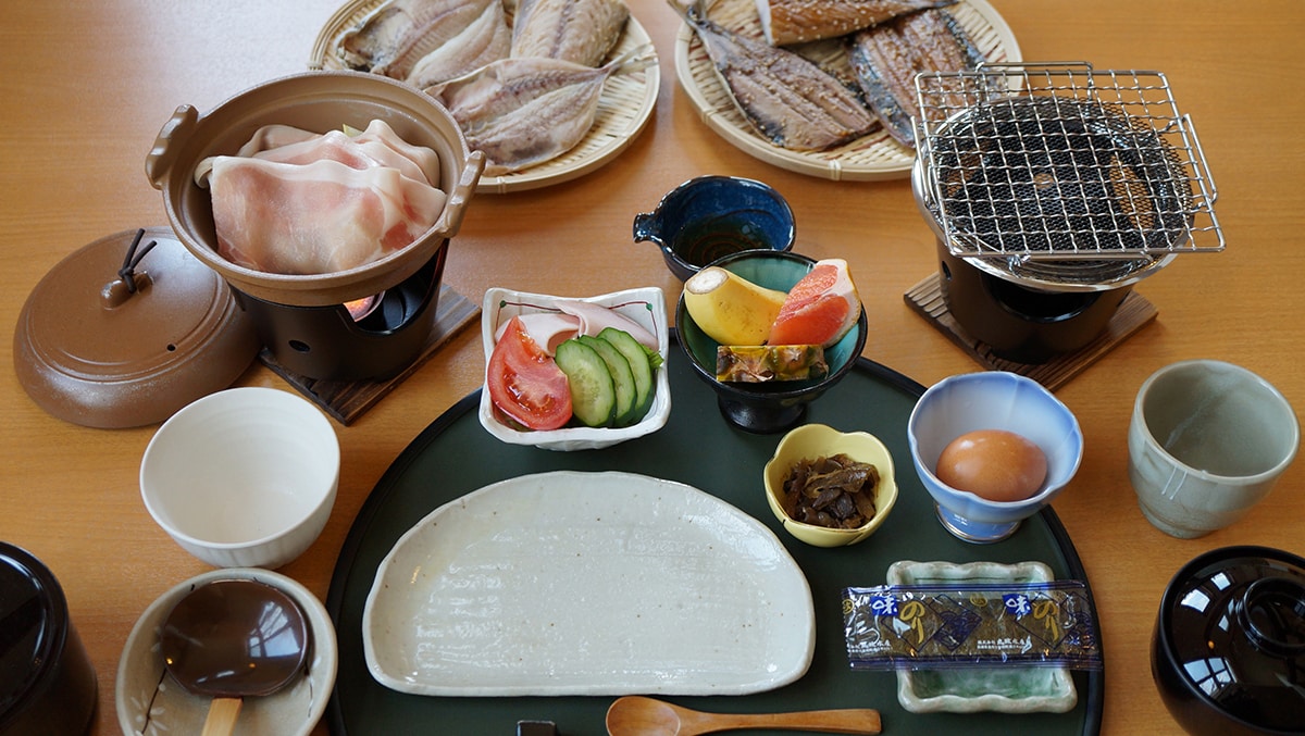 Hãy chọn cá khô nhé! Ví dụ về bữa sáng