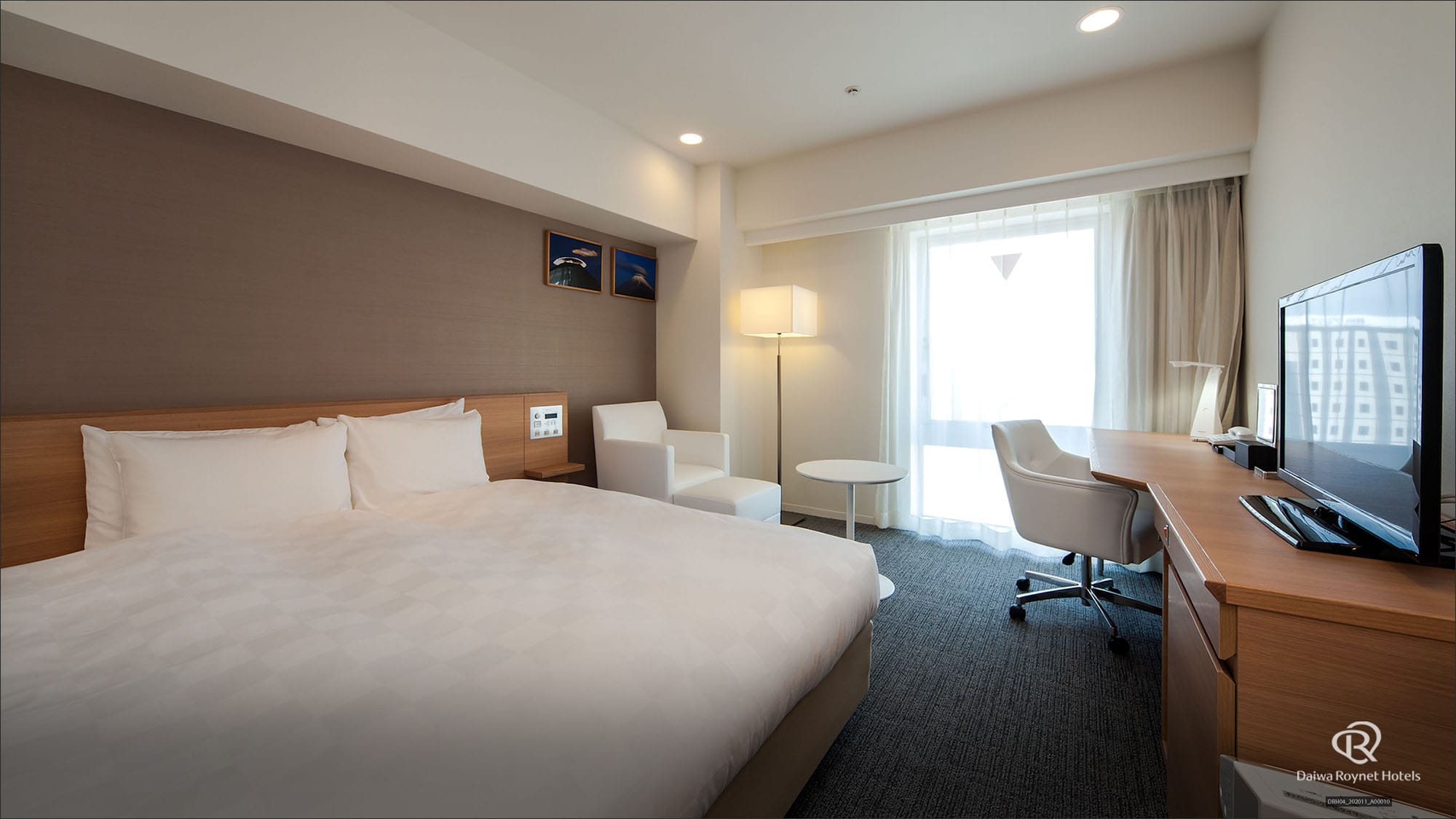 Moderate double room Room area: 26㎡ Bed size 168cm