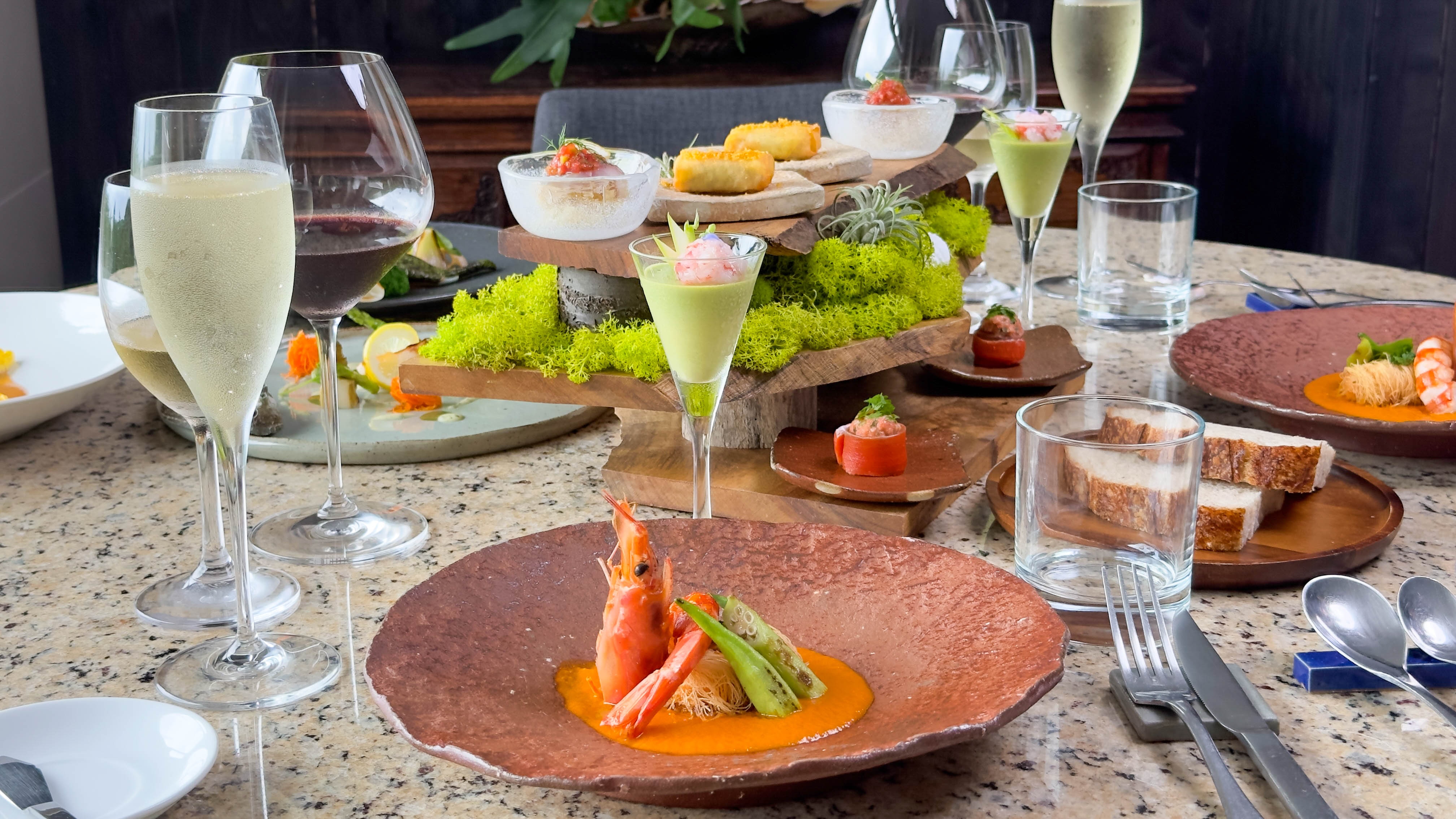 [Dinner] A blissful French course featuring the rich ingredients of Izu