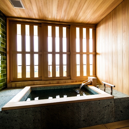 Japanese-Western style room with semi-open-air bath-Aan-Semi-open-air bath