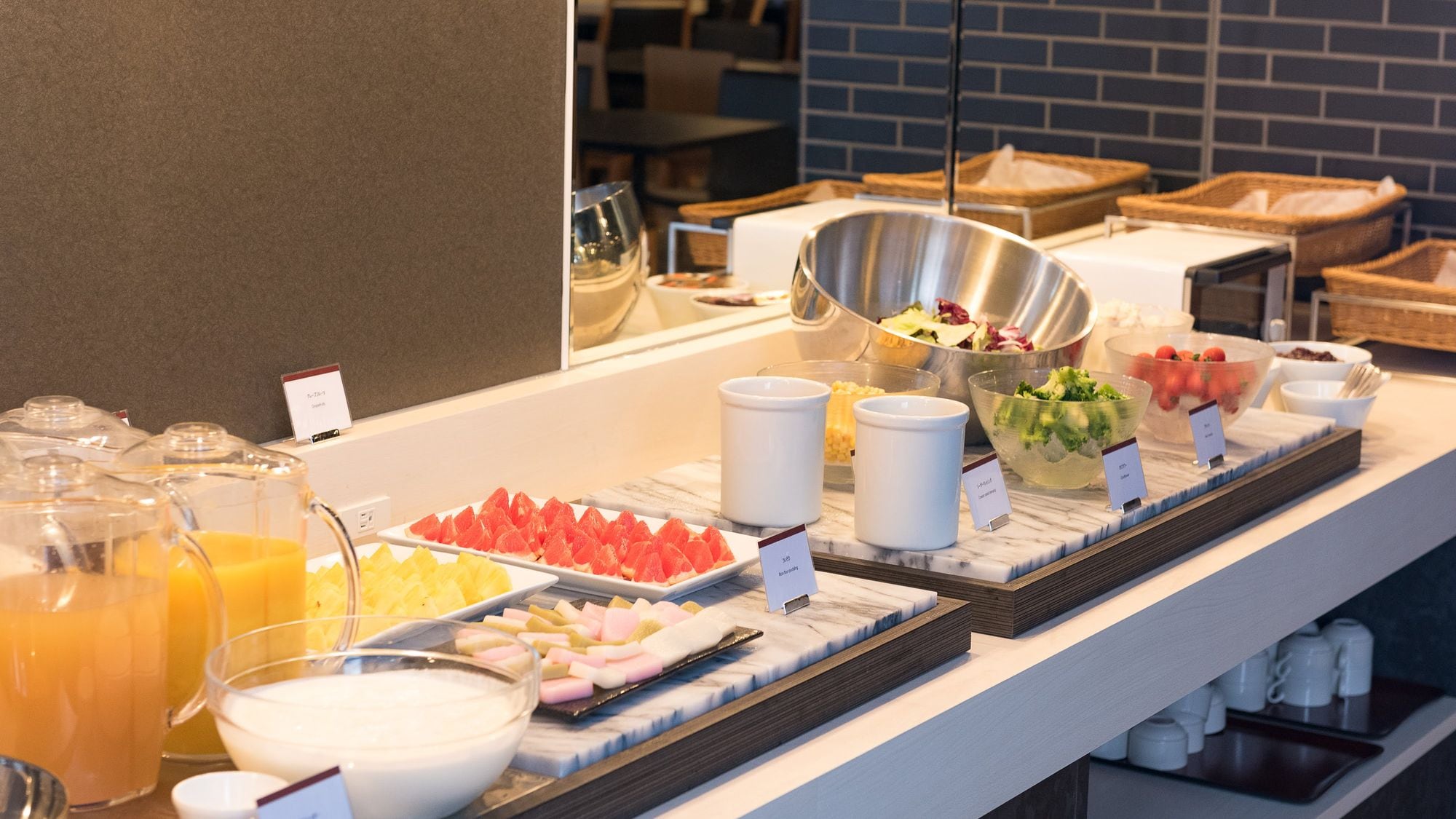 Breakfast buffet