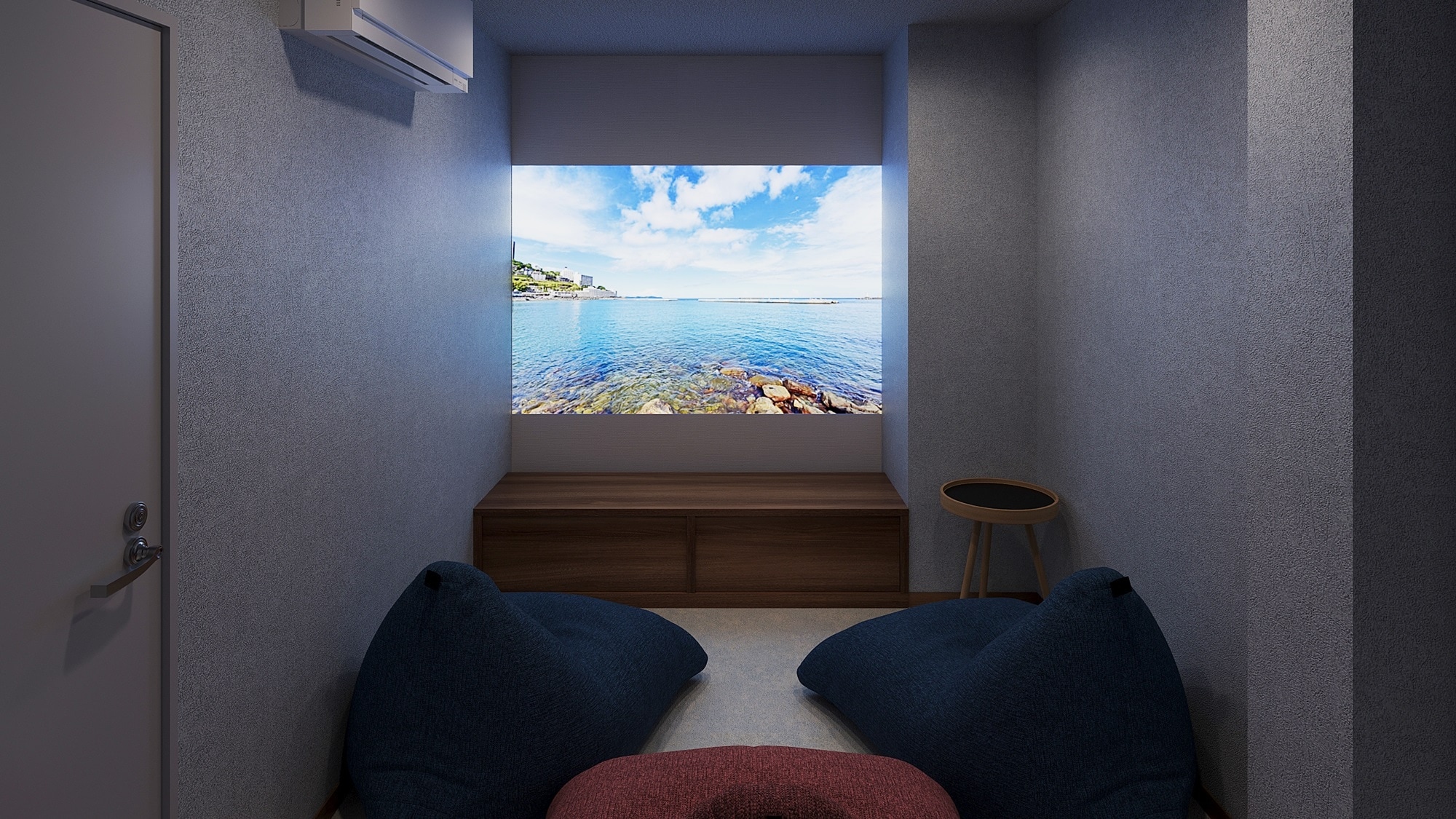 [Newly built] Triple room with theater room / 46 sq m / Non-smoking *Image is for illustrative purposes only.