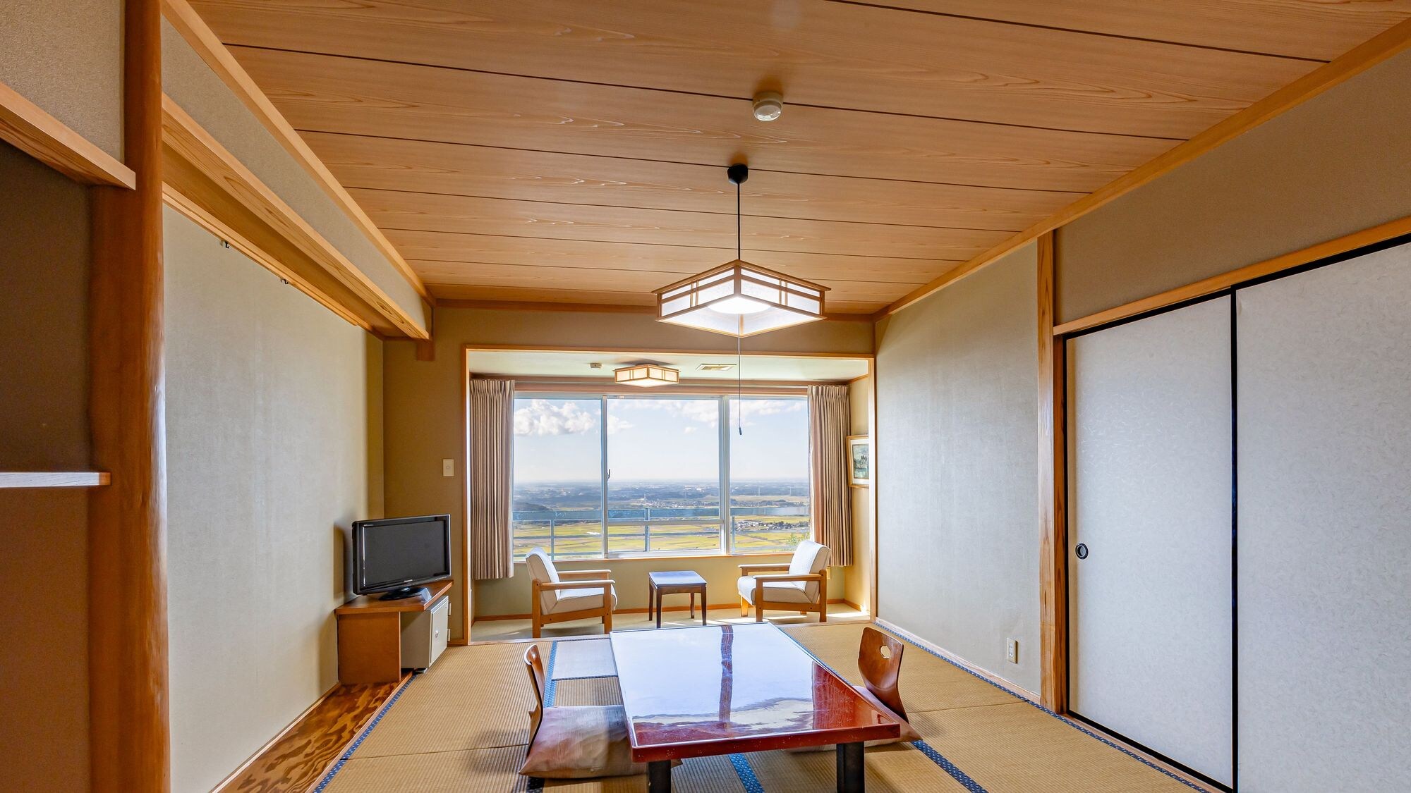 Japanese room 10 tatami panoramic view