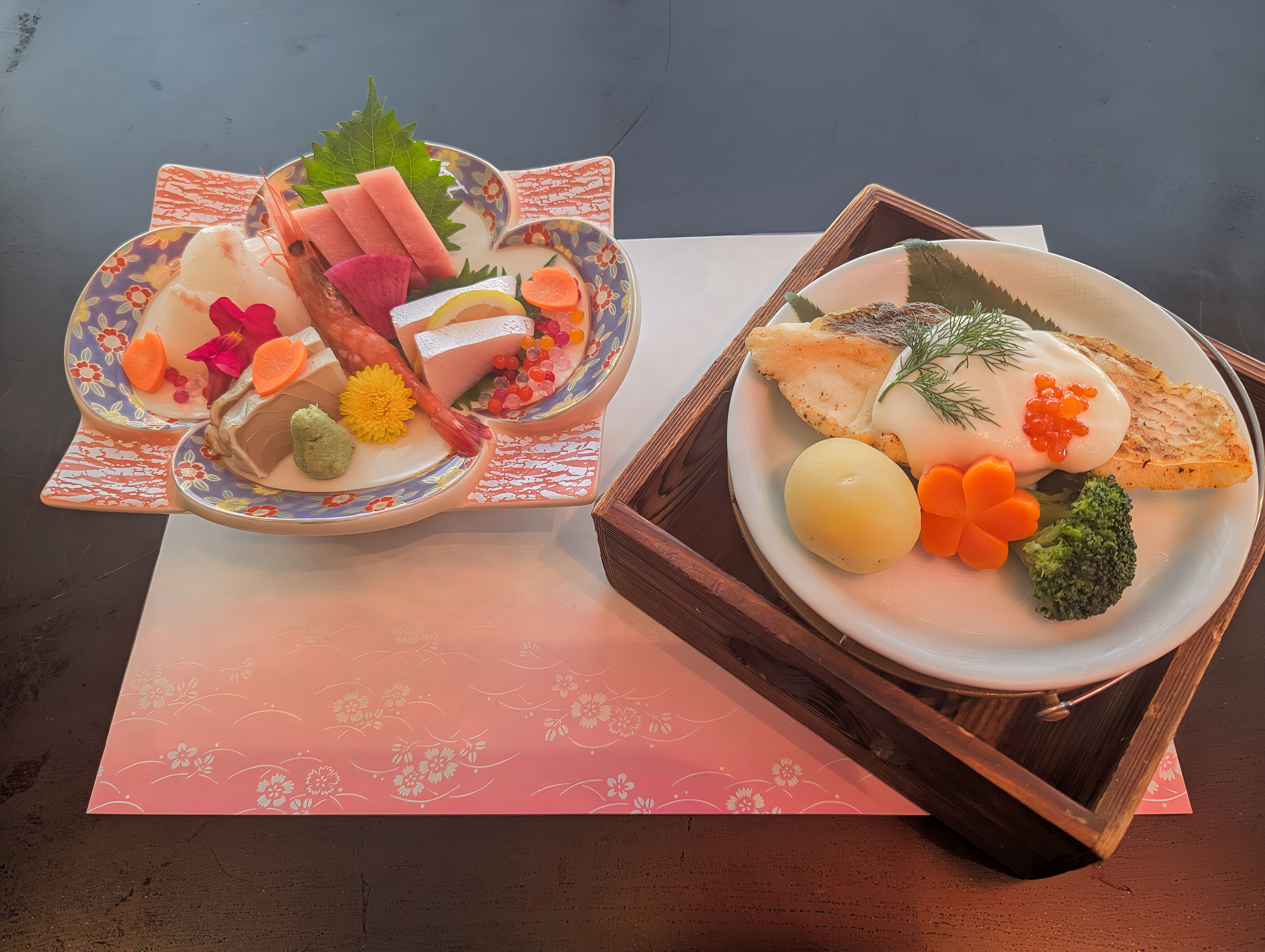 Grilled Sakura Bream with Savoury Flavors