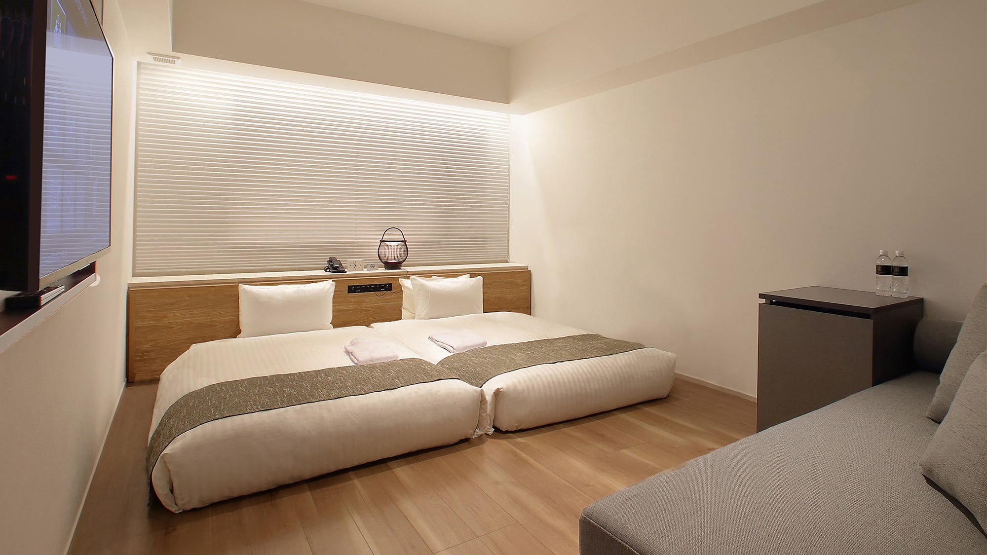 ห้องสุพีเรียร์ฮอลลีวูดเตียงแฝดสไตล์ญี่ปุ่น