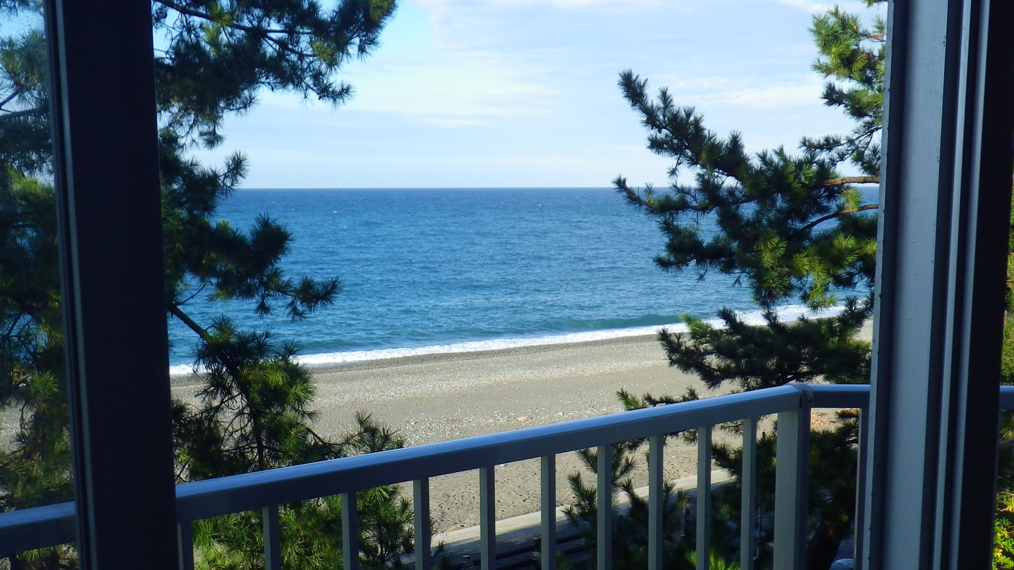 *[Example of a Japanese-style room] You can see the Jade Coast right in front of you from your room.