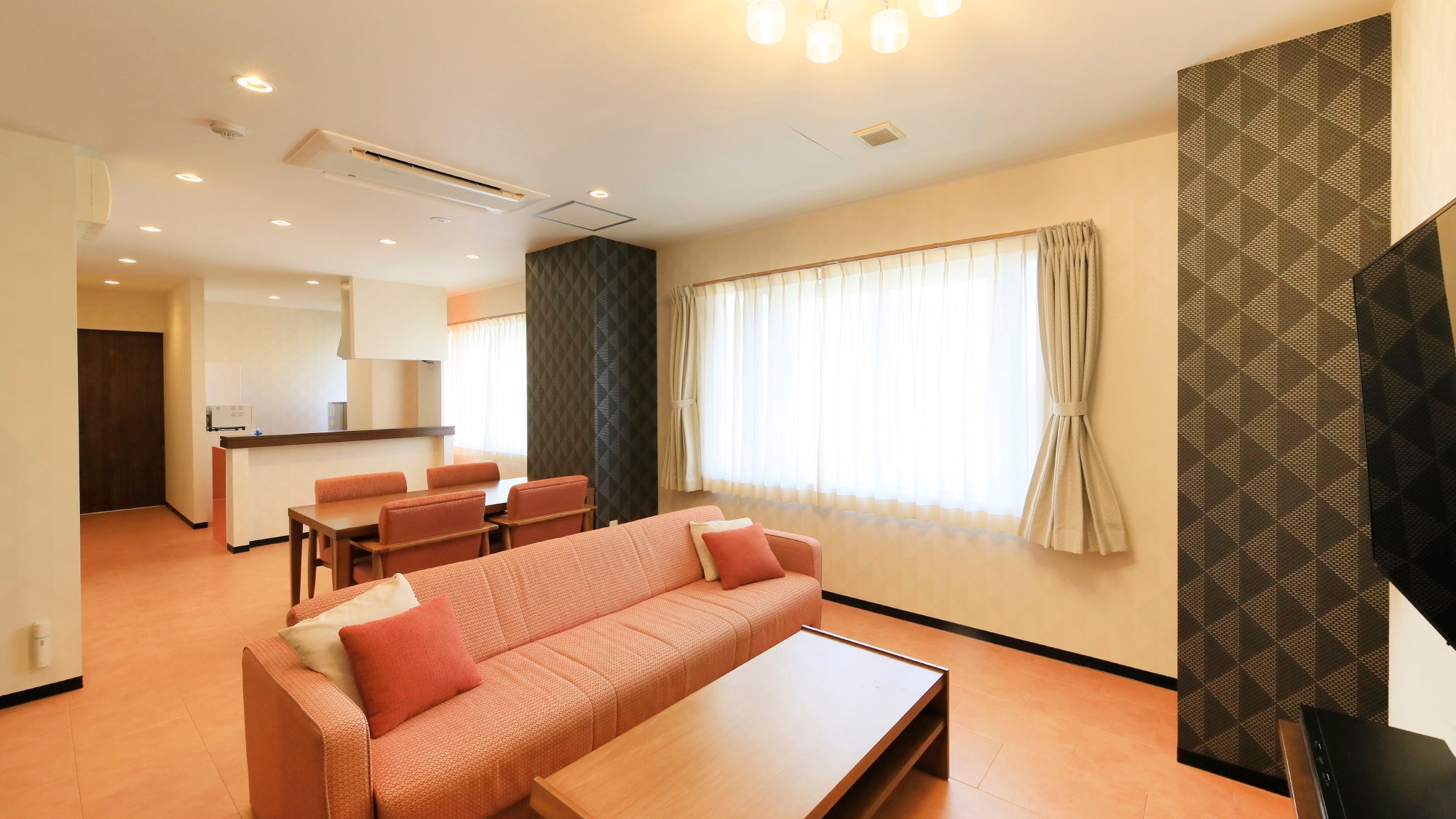 [Standard room example] 52 square meters and up / 1LDK / Western-style room. Recommended for couples.