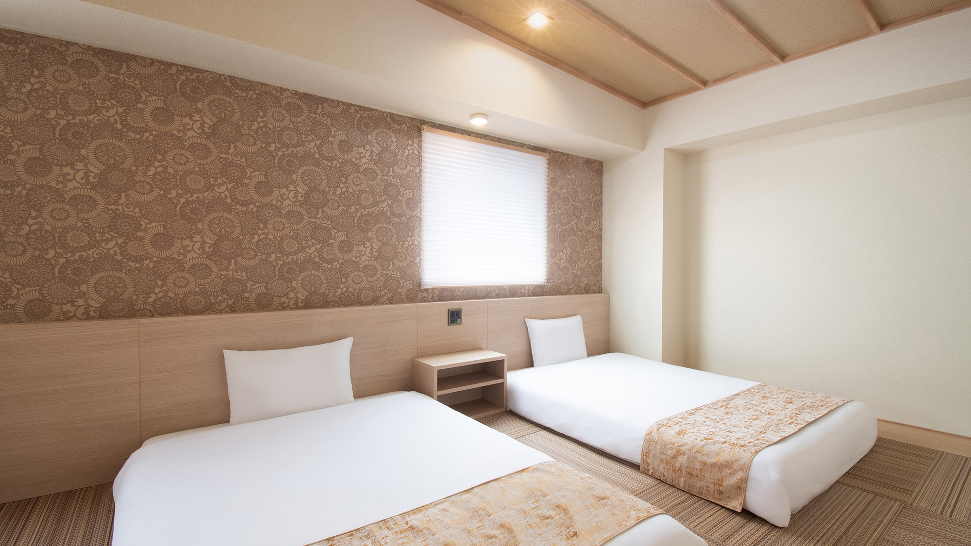 ④ Kamar Deluxe (kamar bergaya Jepang) Lebar tempat tidur 140cm x 2