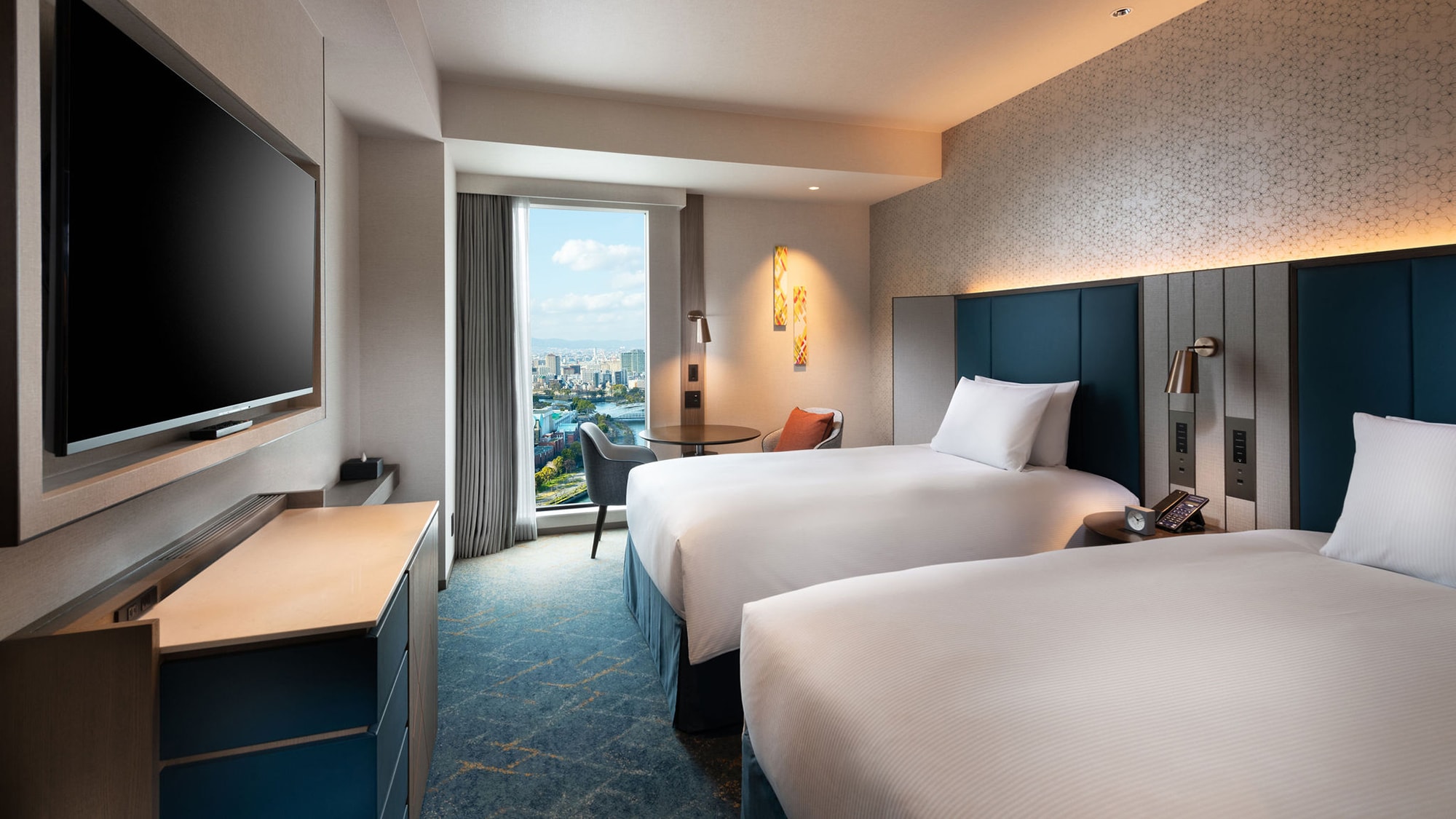 Twin Room with River View